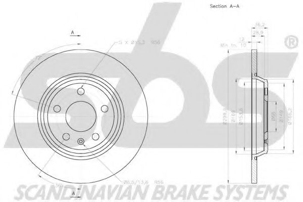 Disc frana 2