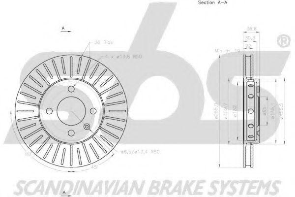 Disc frana 2