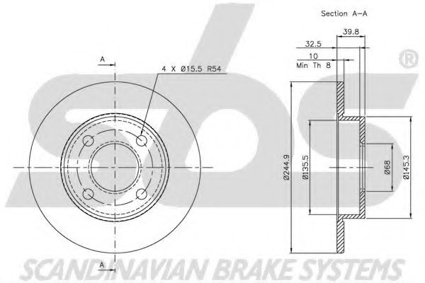 Disc frana 2