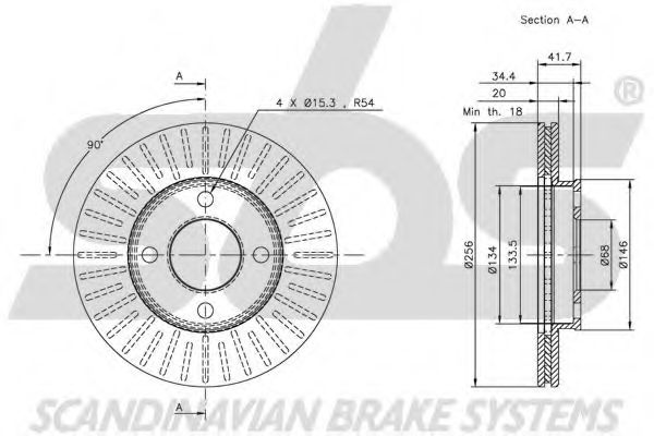 Disc frana 1