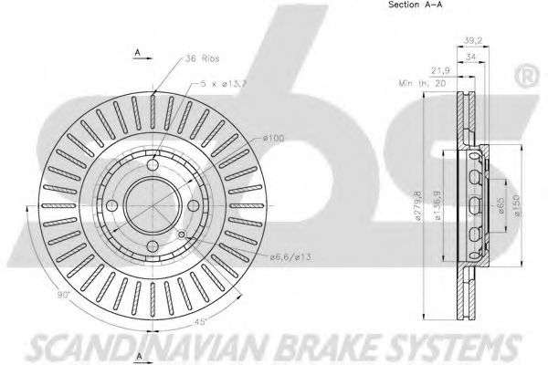 Disc frana 1