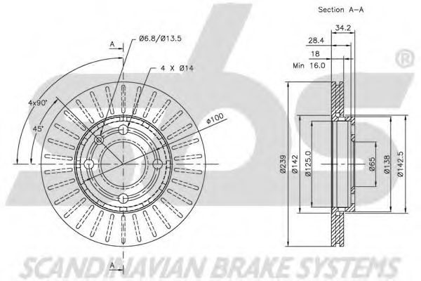 Disc frana 2