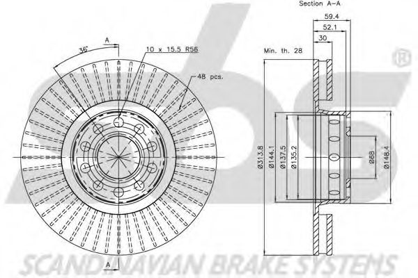 Disc frana 2