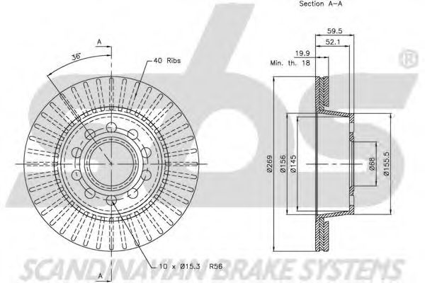 Disc frana 2