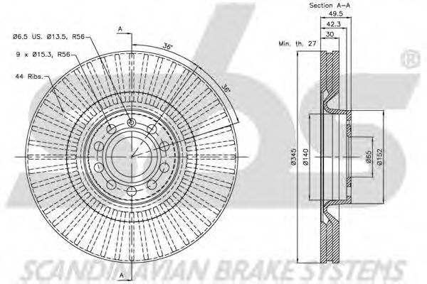Disc frana 1