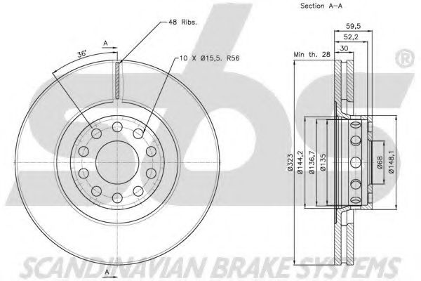 Disc frana 2