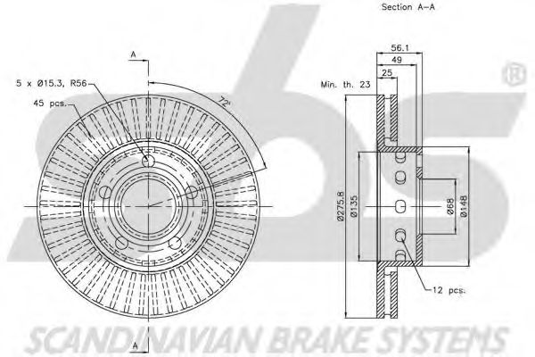 Disc frana 1