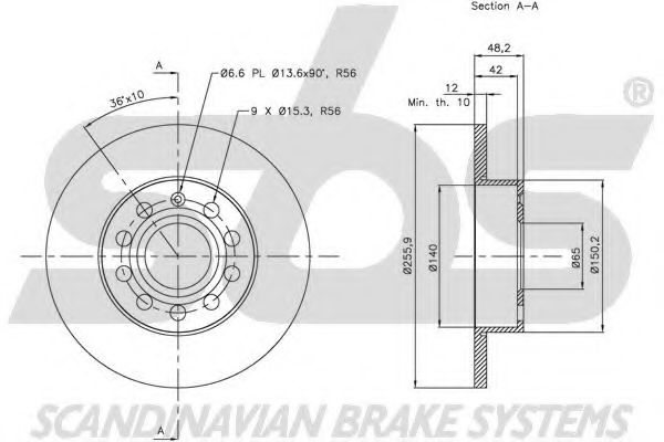Disc frana 2