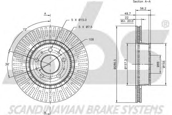 Disc frana 1