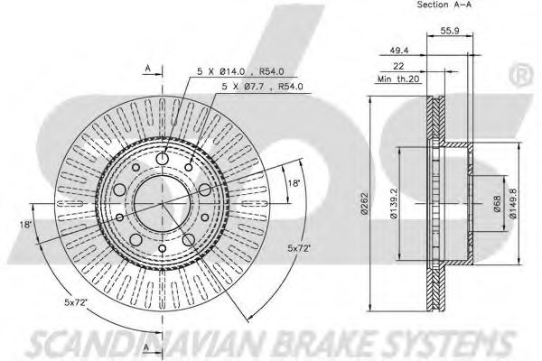 Disc frana 2