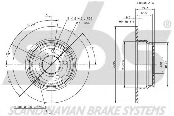 Disc frana 2