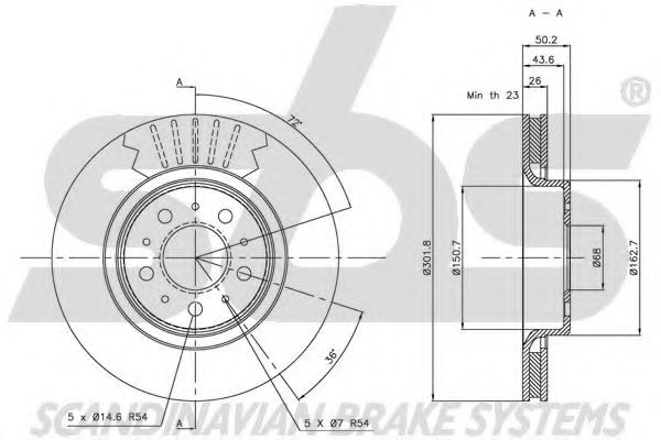 Disc frana 2