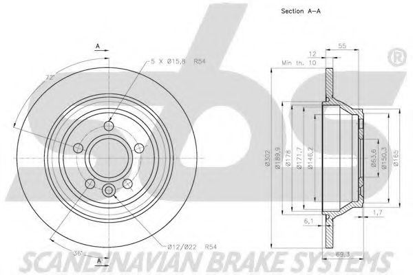 Disc frana 2