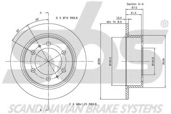 Disc frana 2