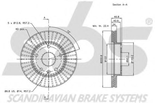 Disc frana 1