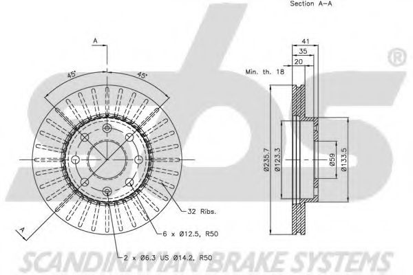 Disc frana 2
