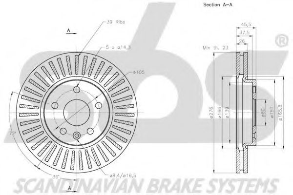 Disc frana 2