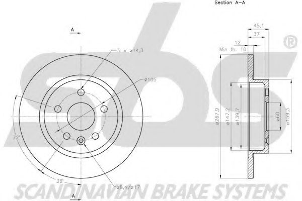 Disc frana 2