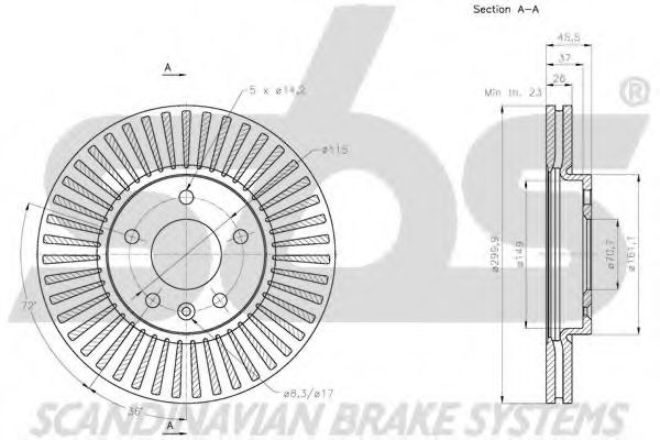 Disc frana 2