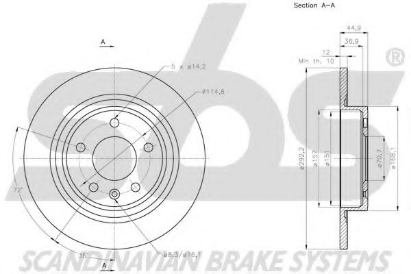 Disc frana 2