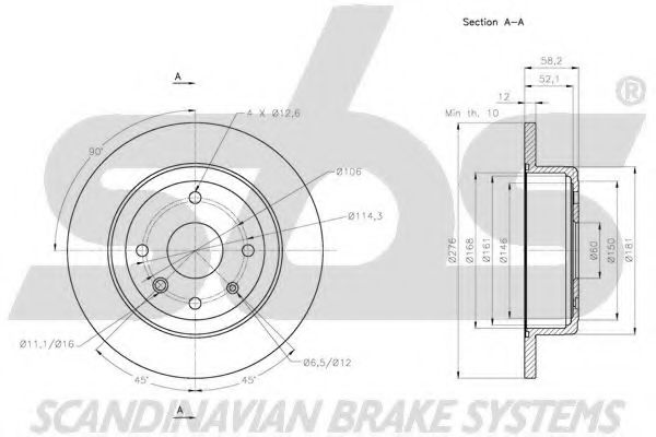 Disc frana 2