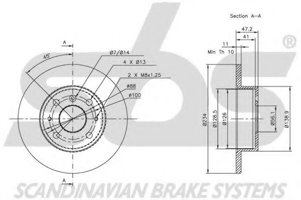 Disc frana 1