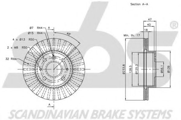 Disc frana 1