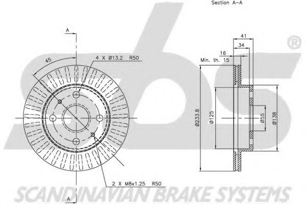 Disc frana 1