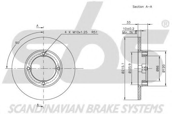 Disc frana 1