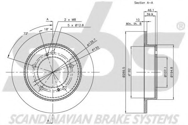Disc frana 1