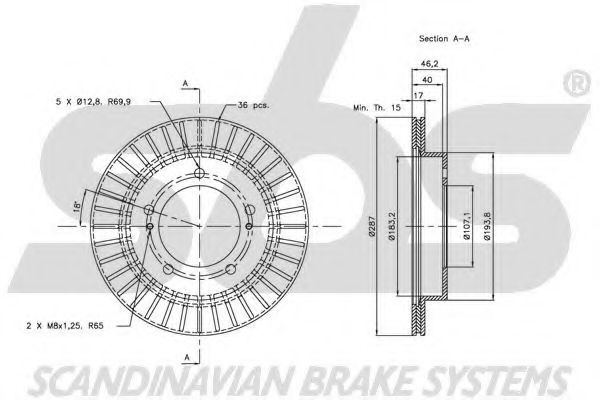 Disc frana 1