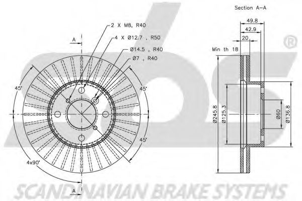 Disc frana 2