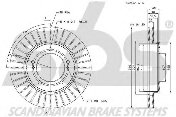 Disc frana 1