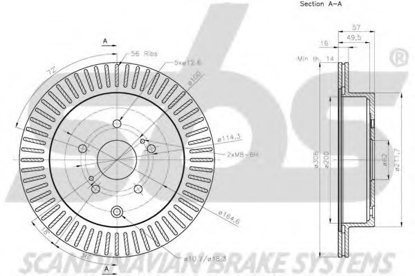 Disc frana 2