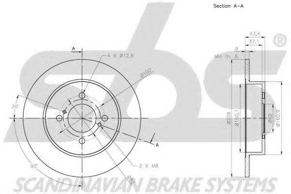 Disc frana 2