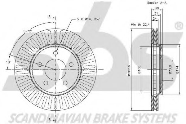 Disc frana 2