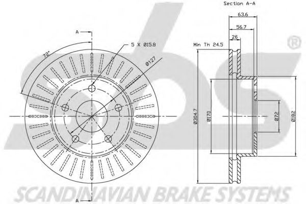 Disc frana 2