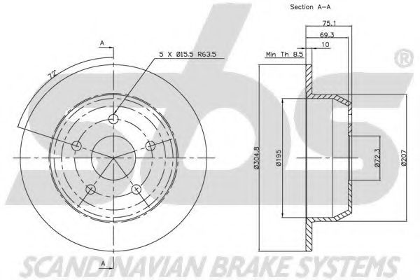 Disc frana 2