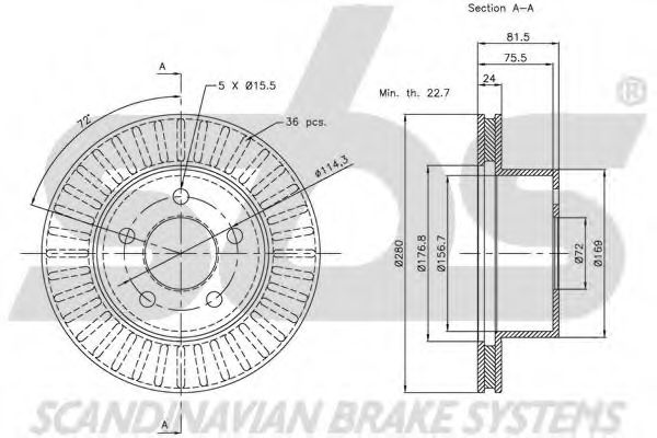 Disc frana 2