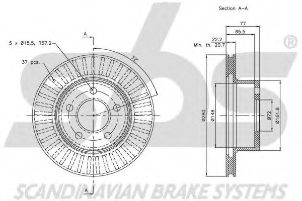Disc frana 1
