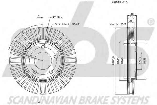 Disc frana 2