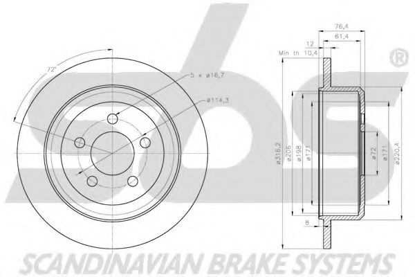 Disc frana 2