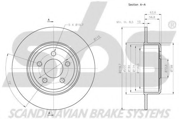 Disc frana 2