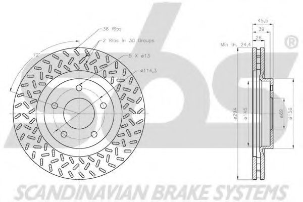 Disc frana 2