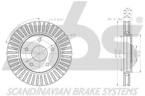 Disc frana 2