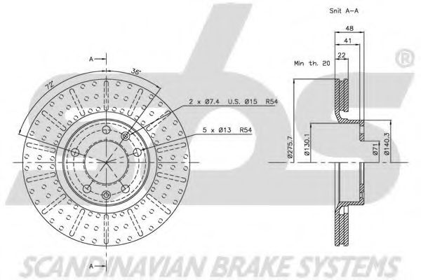 Disc frana 1