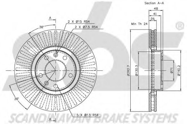 Disc frana 1