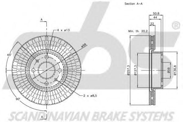 Disc frana 1