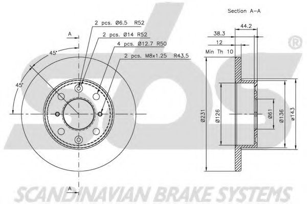 Disc frana 1