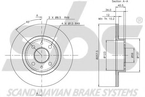 Disc frana 2